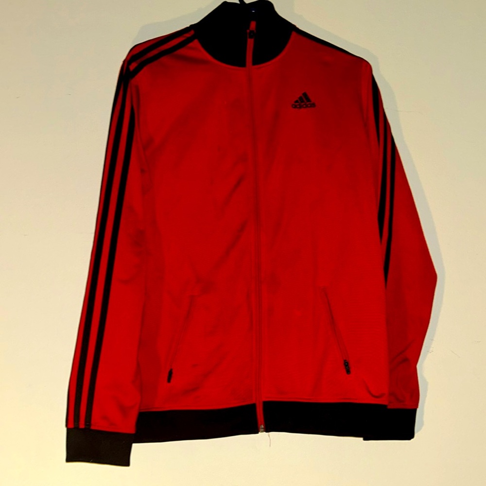 adidas Men's Essentials Warm-up 3-Stripes Track Top